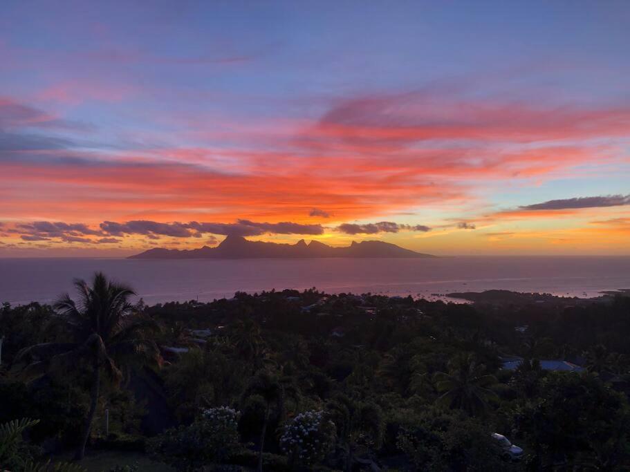 Chambre Totalement Equipee Avec Vue Imprenable!!! Punaauia  ภายนอก รูปภาพ