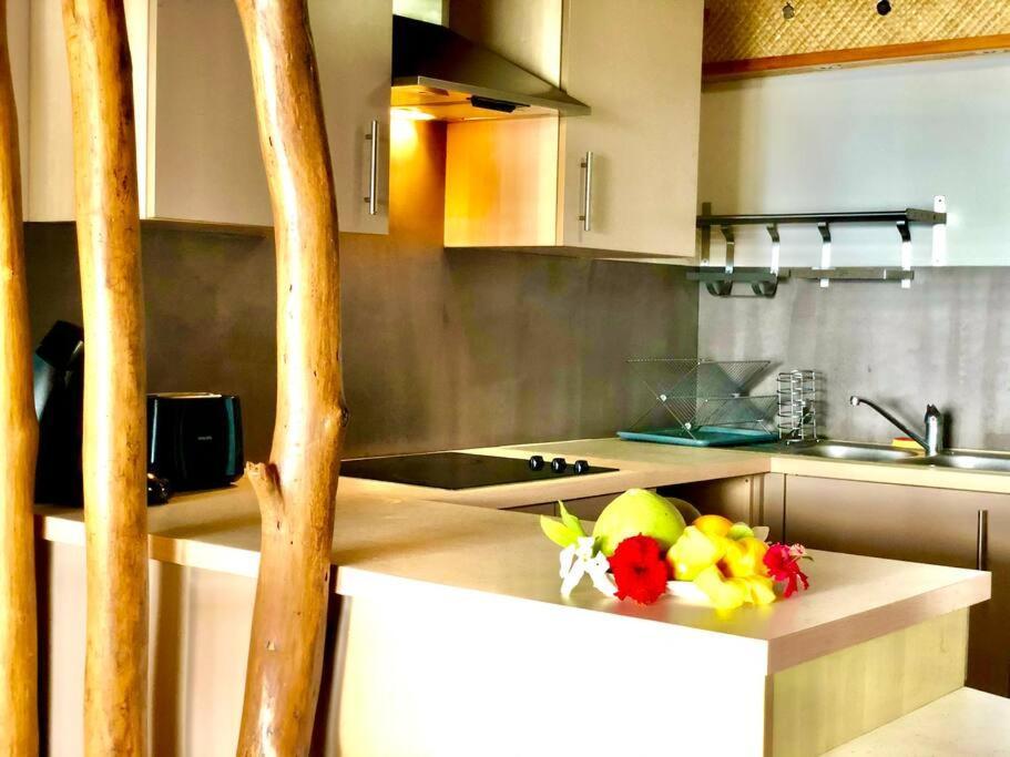 Chambre Totalement Equipee Avec Vue Imprenable!!! Punaauia  ภายนอก รูปภาพ